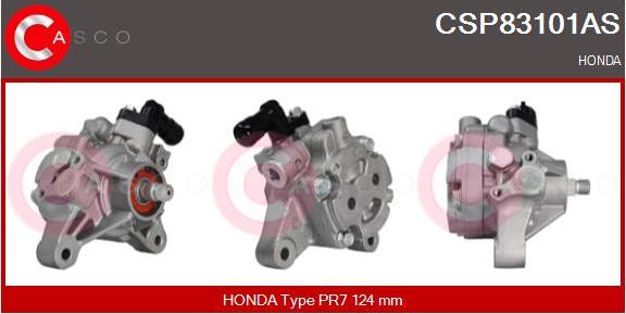 Casco CSP83101AS - Гідравлічний насос, рульове управління, ГУР autocars.com.ua