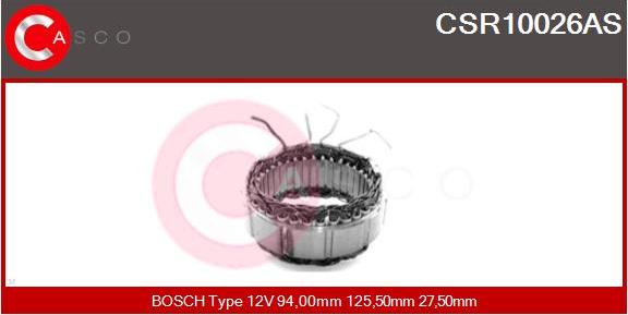 Casco CSR10026AS - Статор, генератор avtokuzovplus.com.ua