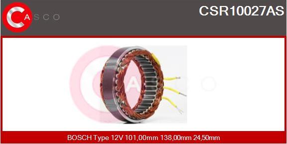 Casco CSR10027AS - Статор, генератор avtokuzovplus.com.ua