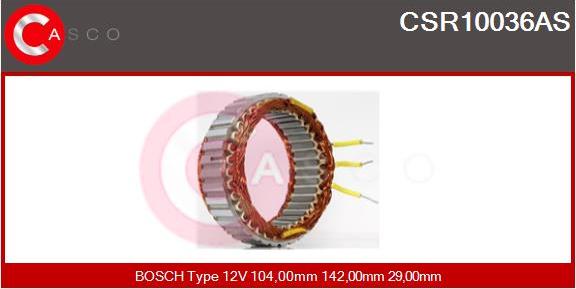 Casco CSR10036AS - Статор, генератор autodnr.net