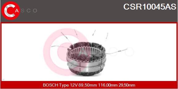 Casco CSR10045AS - Статор, генератор avtokuzovplus.com.ua