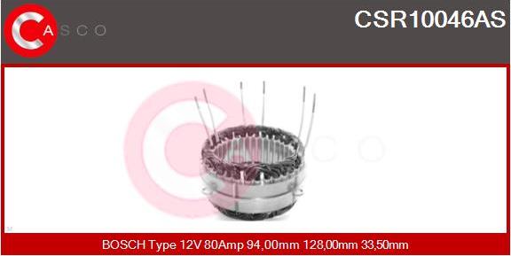 Casco CSR10046AS - Статор, генератор autodnr.net