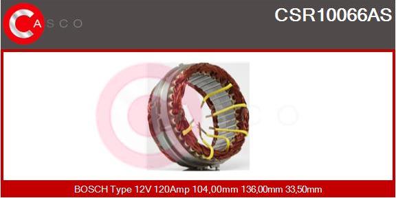 Casco CSR10066AS - Статор, генератор autodnr.net