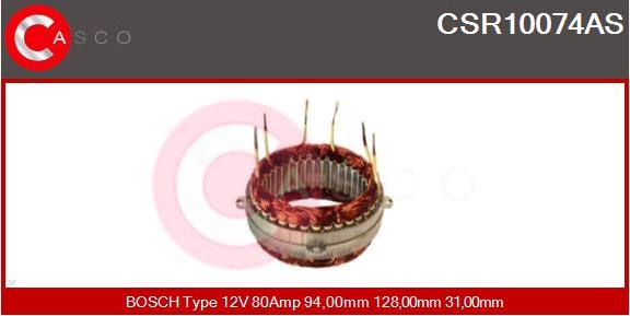 Casco CSR10074AS - Статор, генератор autodnr.net