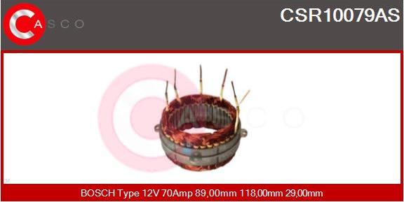 Casco CSR10079AS - Статор, генератор autodnr.net