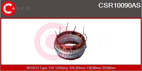 Casco CSR10090AS - Статор, генератор autodnr.net