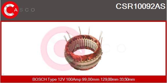 Casco CSR10092AS - Статор, генератор autodnr.net