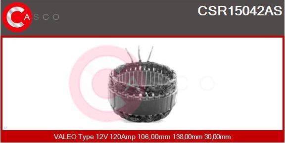 Casco CSR15042AS - Статор, генератор autocars.com.ua