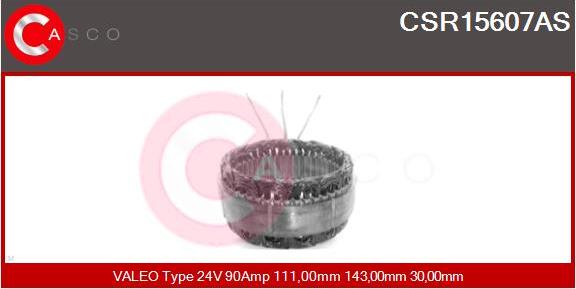 Casco CSR15607AS - Статор, генератор avtokuzovplus.com.ua