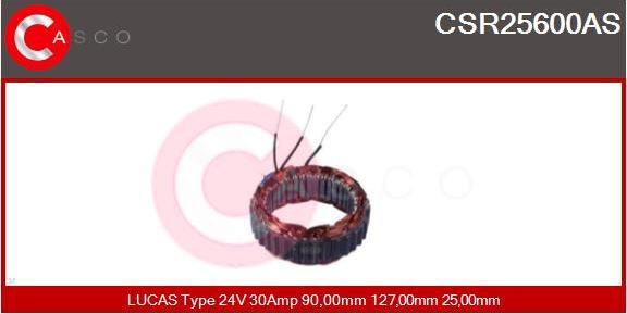 Casco CSR25600AS - Статор, генератор avtokuzovplus.com.ua