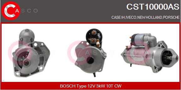 Casco CST10000AS - Стартер autocars.com.ua