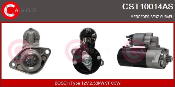 Casco CST10014AS - Стартер avtokuzovplus.com.ua