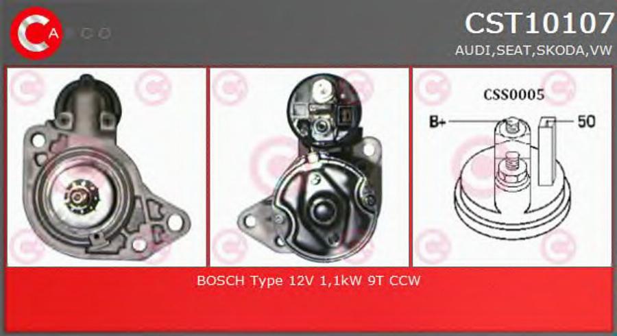 Casco CST10107 - Стартер autodnr.net