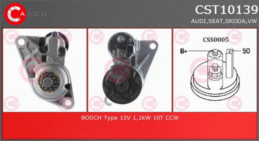 Casco CST10139 - Стартер autodnr.net