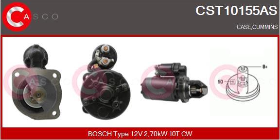 Casco CST10155AS - Стартер avtokuzovplus.com.ua