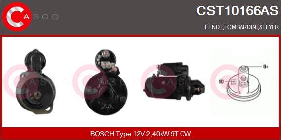 Casco CST10166AS - Стартер avtokuzovplus.com.ua