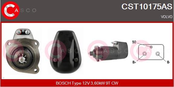 Casco CST10175AS - Стартер autodnr.net