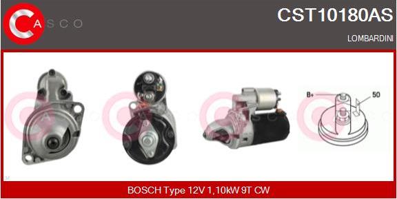 Casco CST10180AS - Стартер autodnr.net