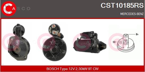 Casco CST10185RS - Стартер avtokuzovplus.com.ua