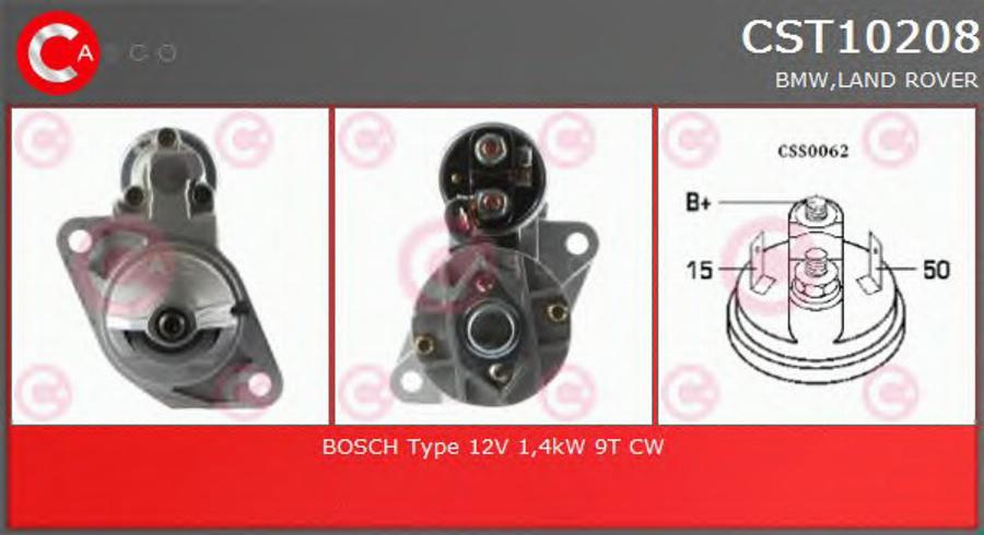 Casco CST10208 - Стартер autodnr.net