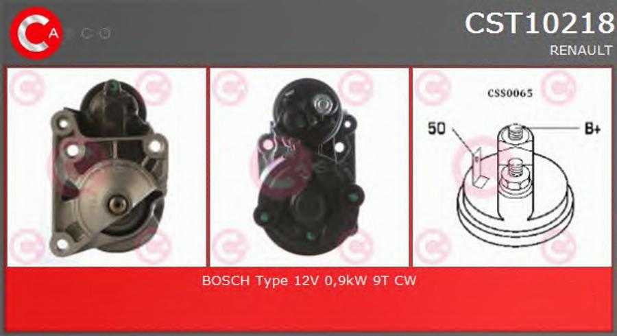 Casco CST10218 - Стартер autodnr.net