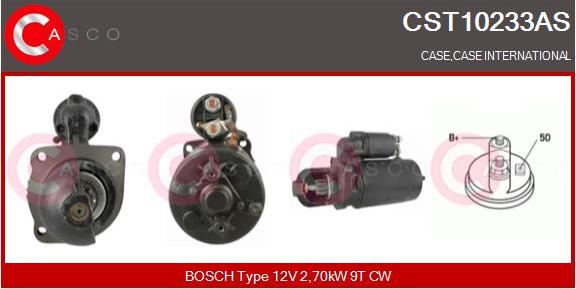 Casco CST10233AS - Стартер avtokuzovplus.com.ua