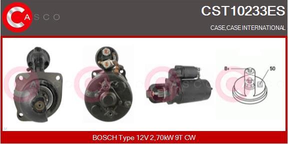 Casco CST10233ES - Стартер autocars.com.ua