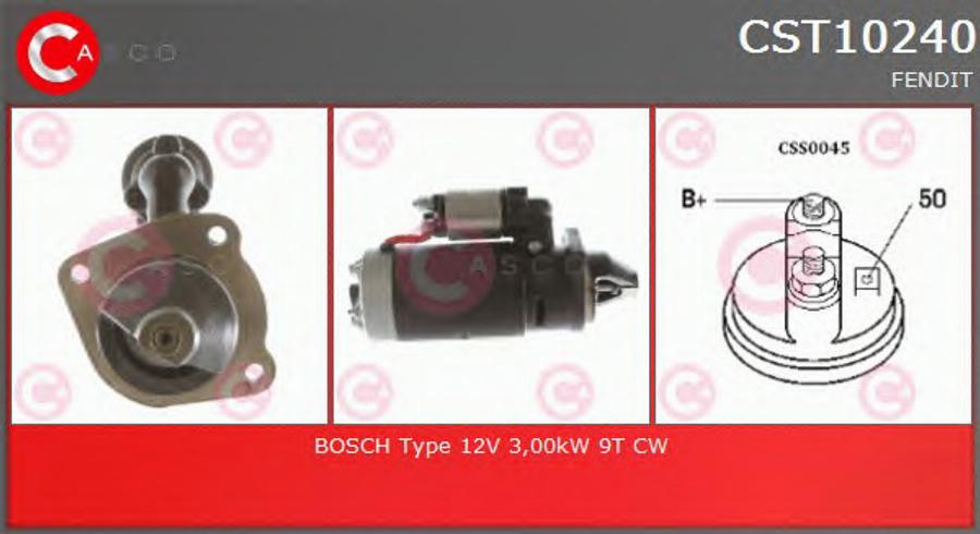 Casco CST10240 - Стартер autodnr.net