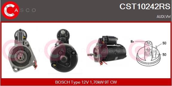 Casco CST10242RS - Стартер avtokuzovplus.com.ua