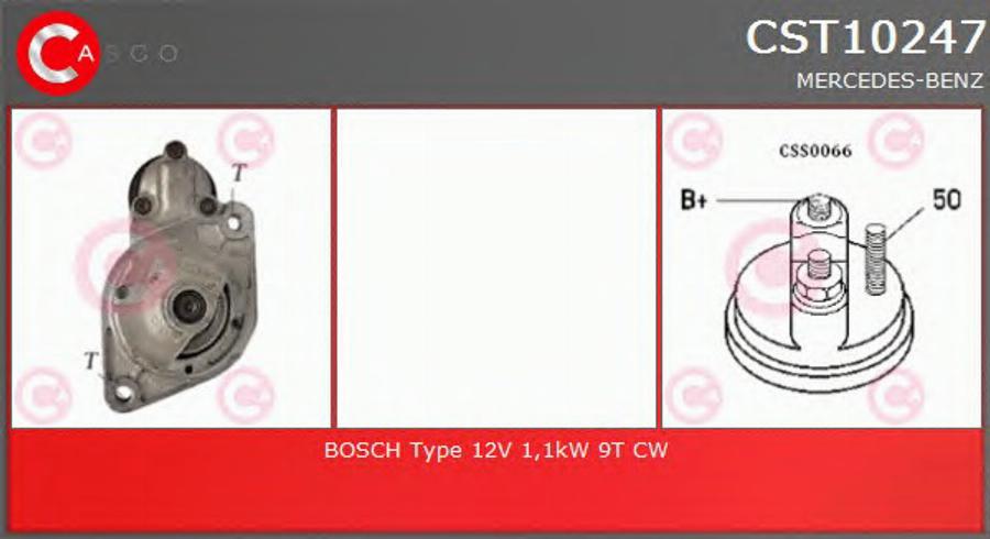 Casco CST10247 - Стартер autodnr.net