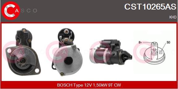 Casco CST10265AS - Стартер autocars.com.ua