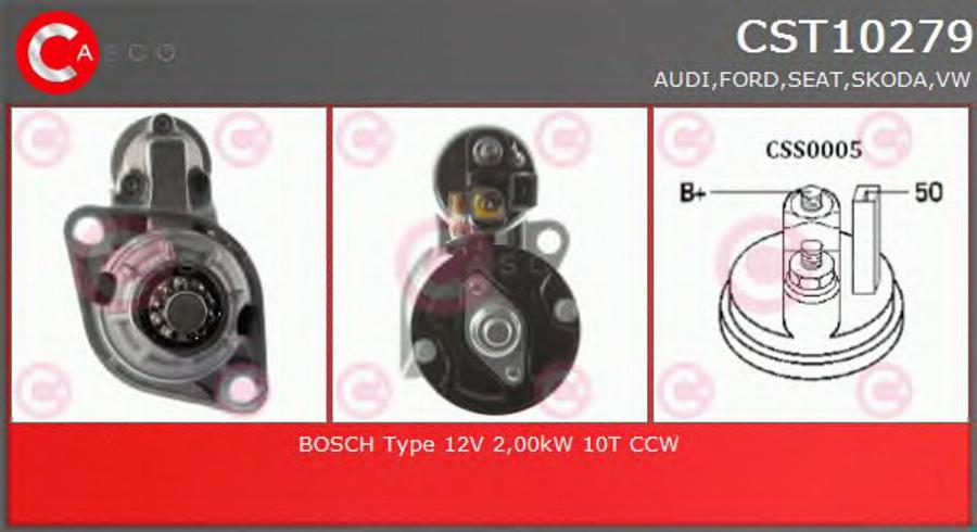 Casco CST10279 - Стартер autodnr.net