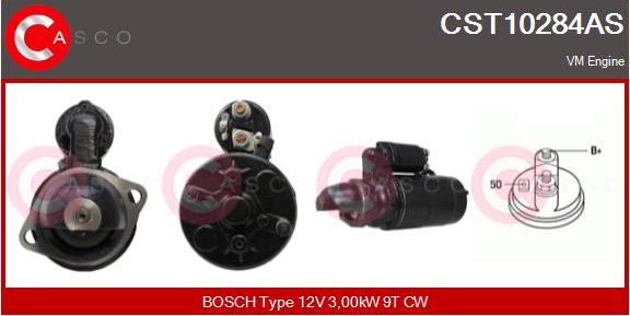 Casco CST10284AS - Стартер avtokuzovplus.com.ua