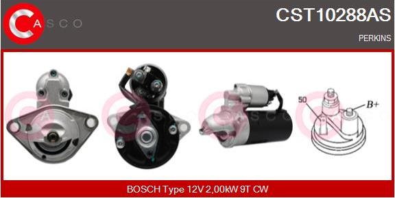 Casco CST10288AS - Стартер avtokuzovplus.com.ua