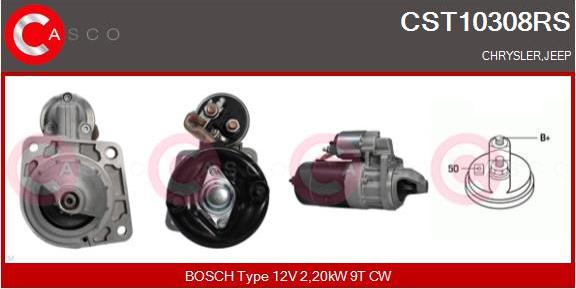 Casco CST10308RS - Стартер autocars.com.ua