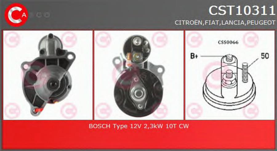 Casco CST10311 - Стартер autodnr.net