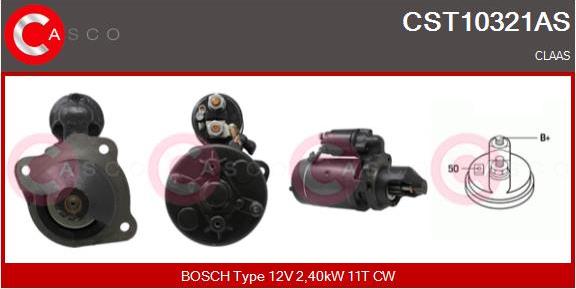 Casco CST10321AS - Стартер avtokuzovplus.com.ua