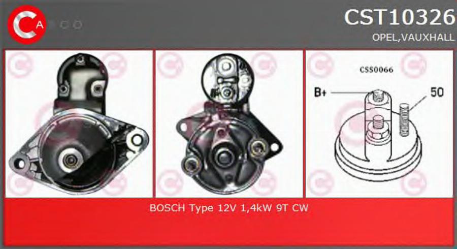 Casco CST10326 - Стартер autodnr.net