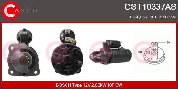 Casco CST10337AS - Стартер avtokuzovplus.com.ua