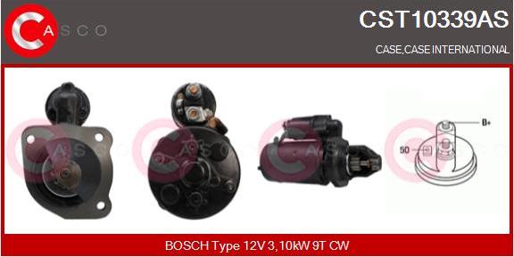 Casco CST10339AS - Стартер avtokuzovplus.com.ua