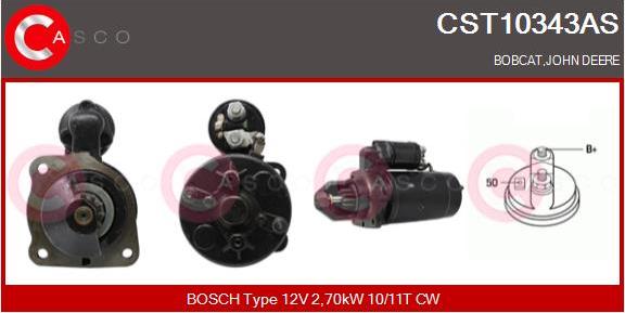 Casco CST10343AS - Стартер avtokuzovplus.com.ua