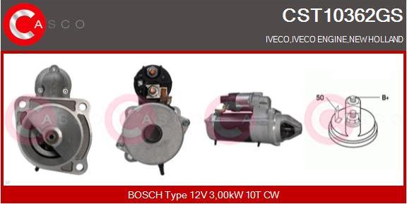 Casco CST10362GS - Стартер avtokuzovplus.com.ua