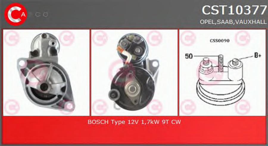 Casco CST10377 - Стартер avtokuzovplus.com.ua