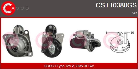 Casco CST10380GS - Стартер avtokuzovplus.com.ua