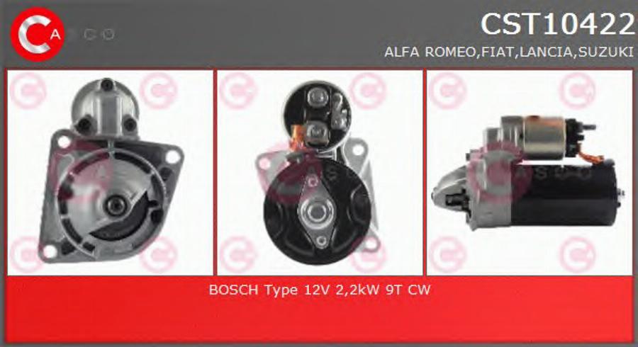 Casco CST10422 - Стартер avtokuzovplus.com.ua