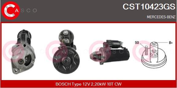 Casco CST10423GS - Стартер avtokuzovplus.com.ua