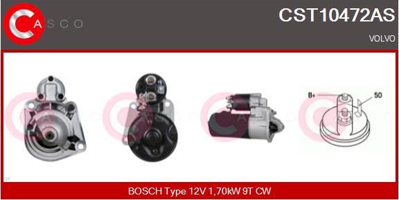 Casco CST10472AS - Стартер avtokuzovplus.com.ua