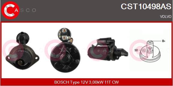 Casco CST10498AS - Стартер avtokuzovplus.com.ua