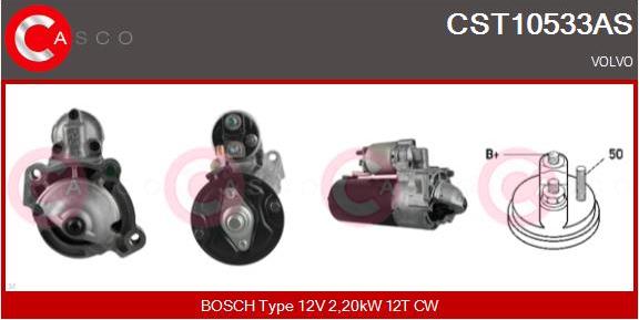 Casco CST10533AS - Стартер autodnr.net