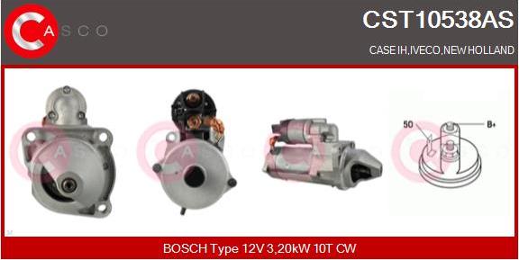 Casco CST10538AS - Стартер autodnr.net